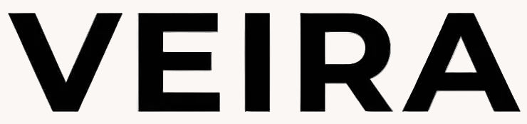 Black 'VEIRA' text on a white background