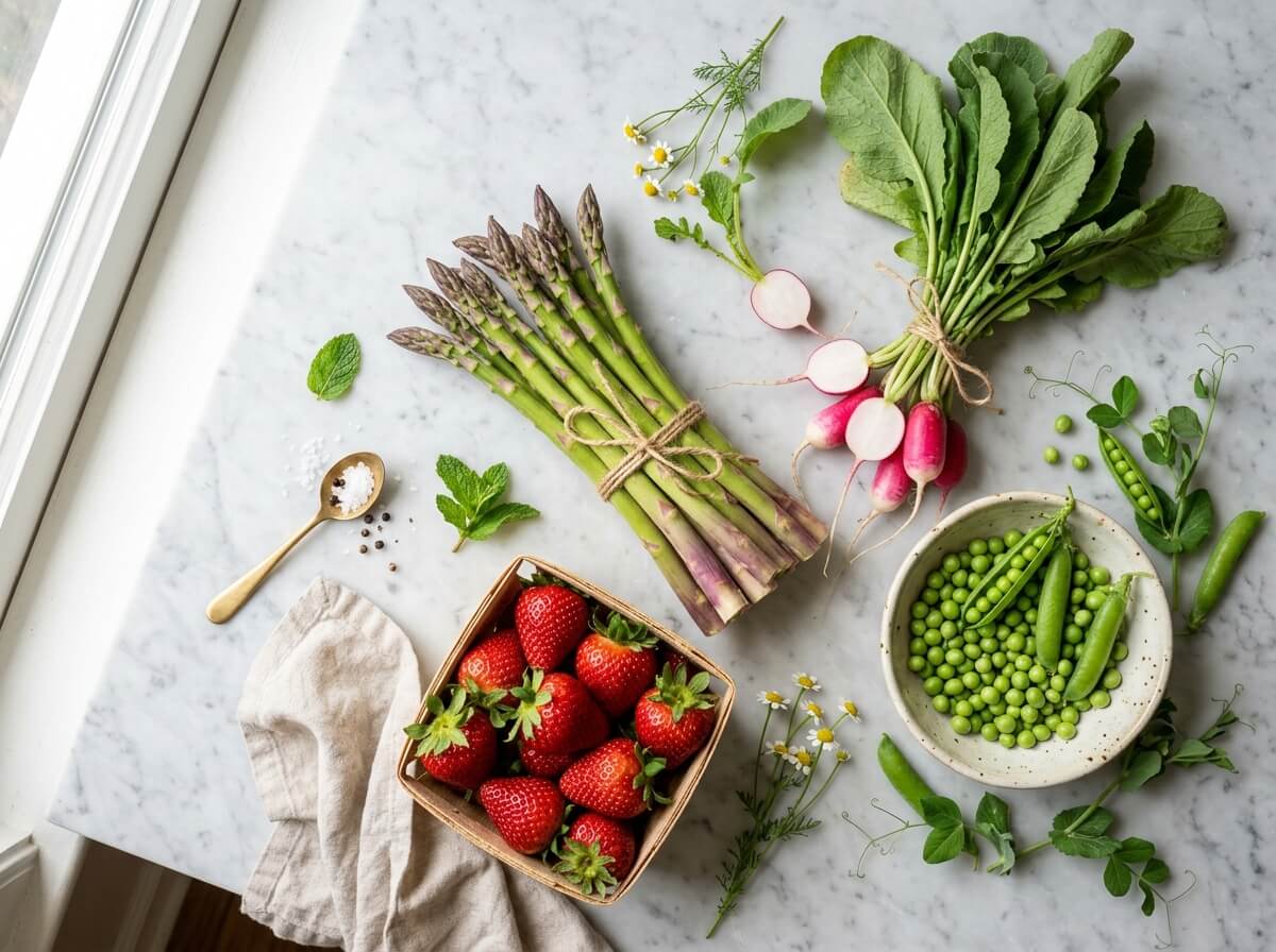 spring veggies