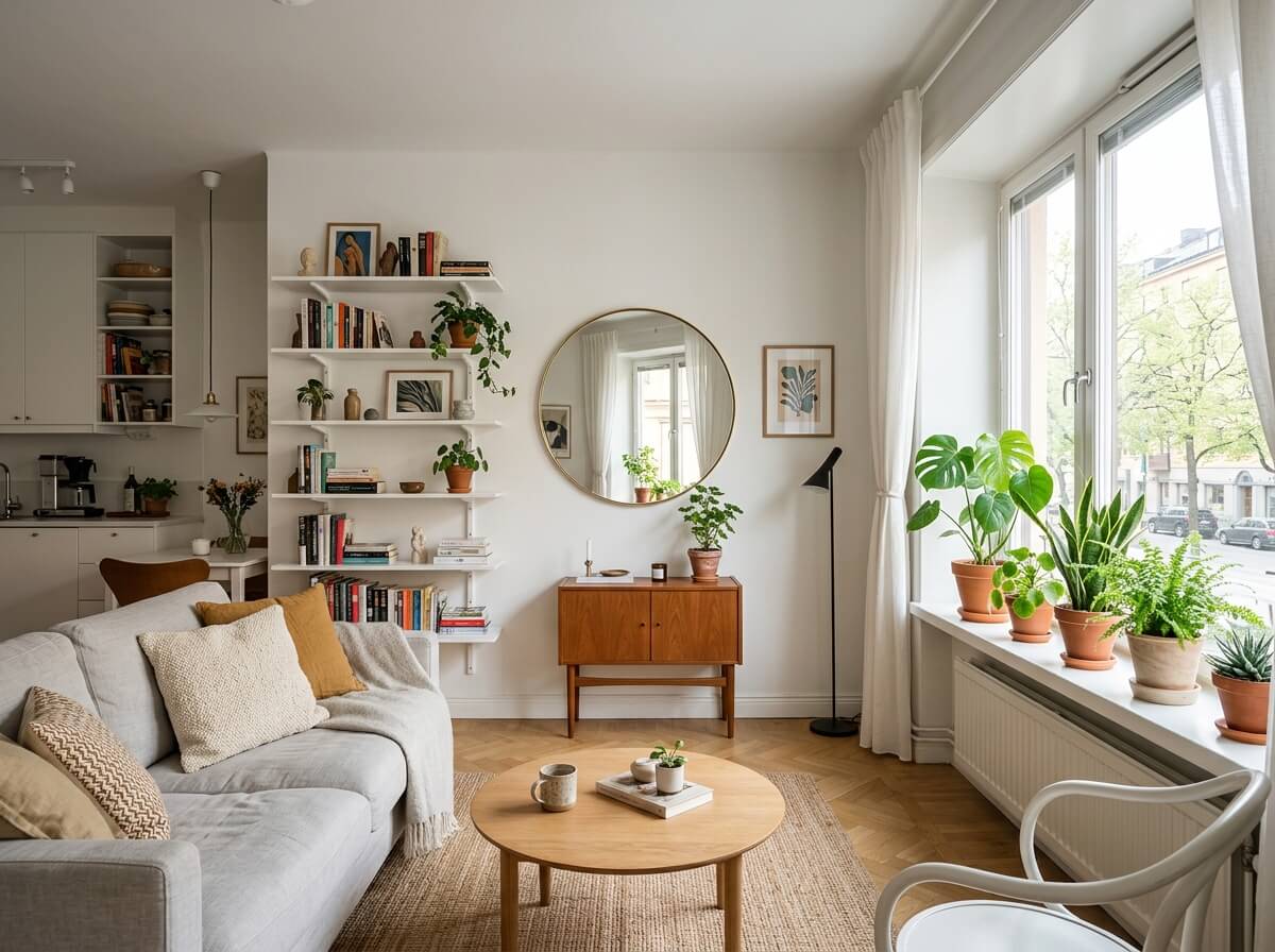 stylish compact apartment
