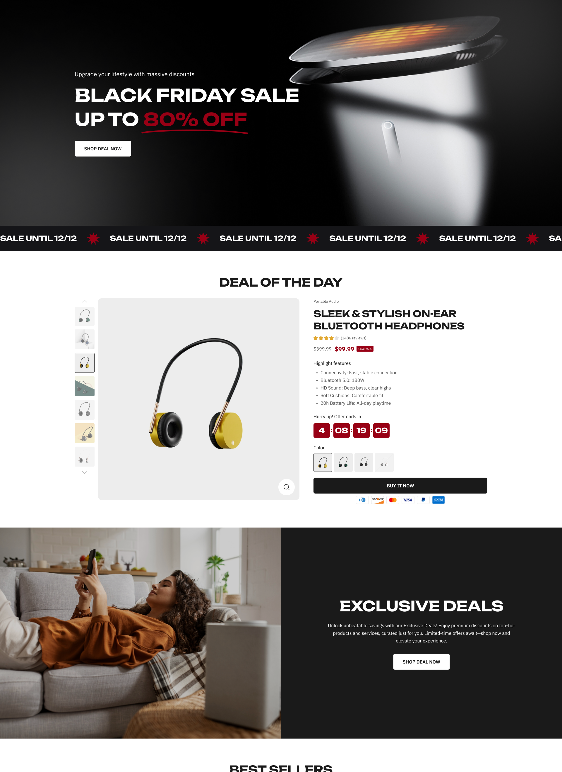 Black Friday - Electronics – OT: Theme Sections Demo