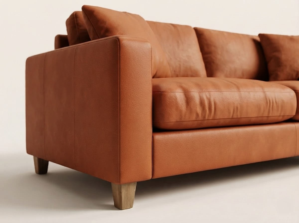 Linde Square-Arm Sofa