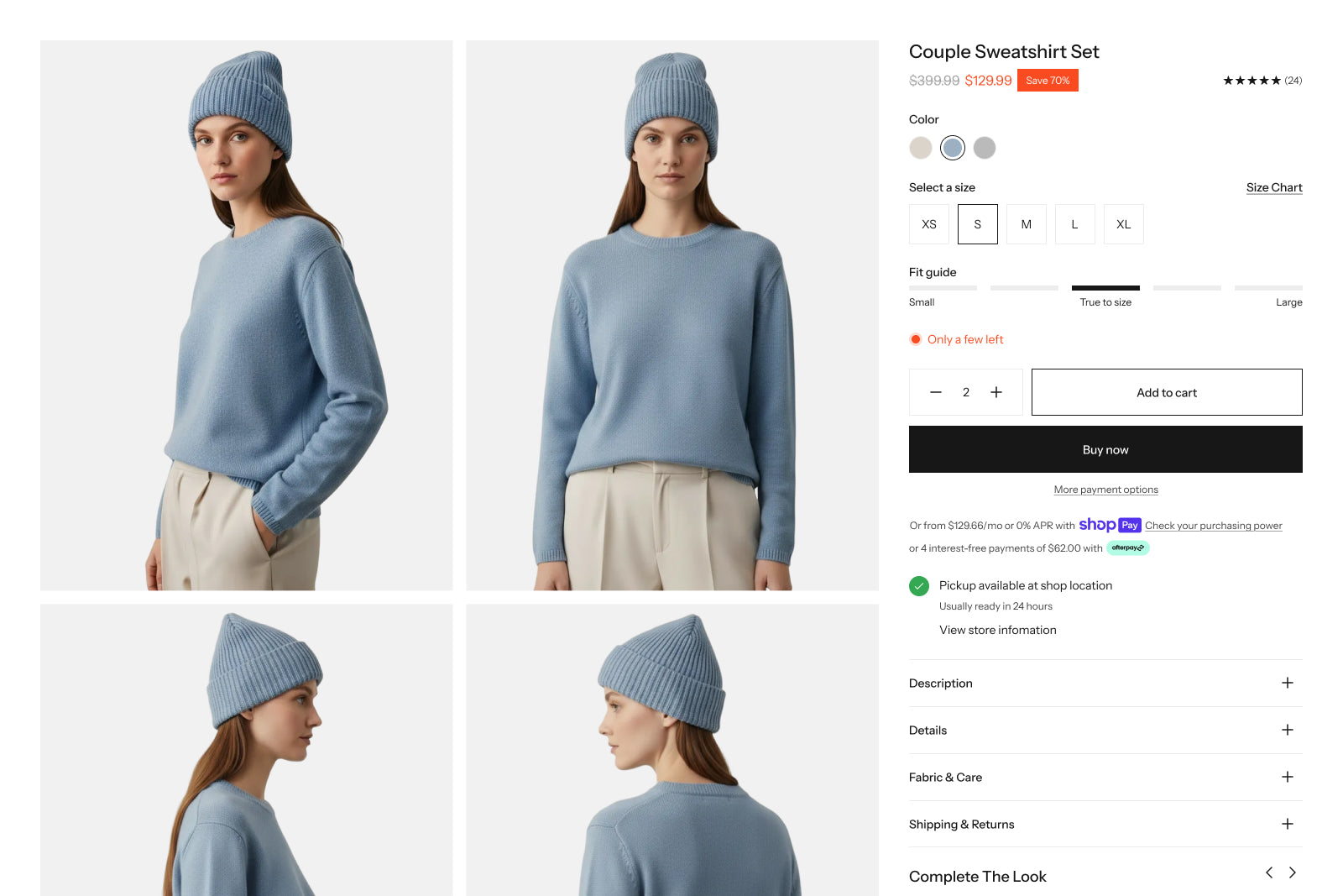 Product information 1