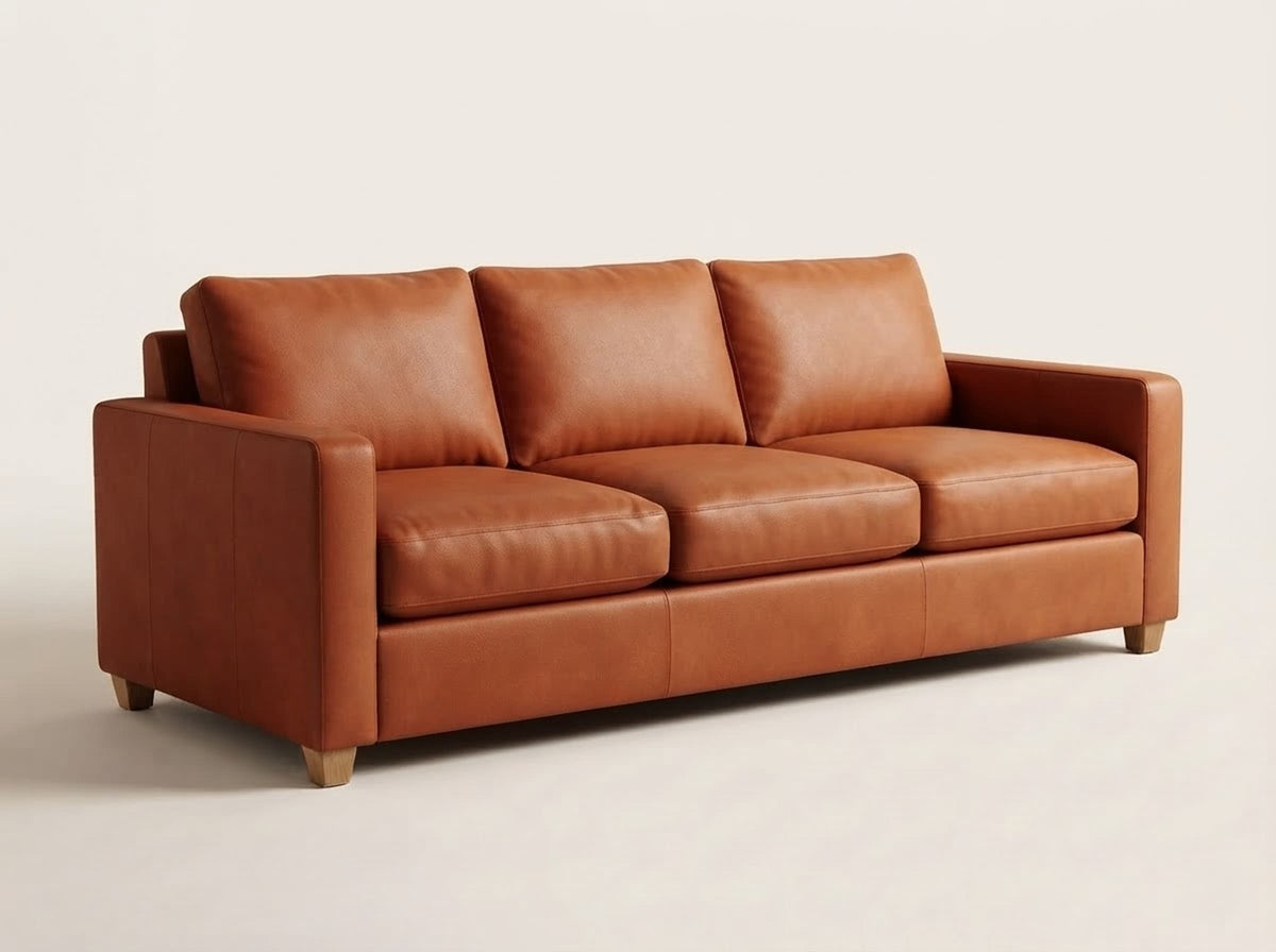 Linde Square-Arm Sofa