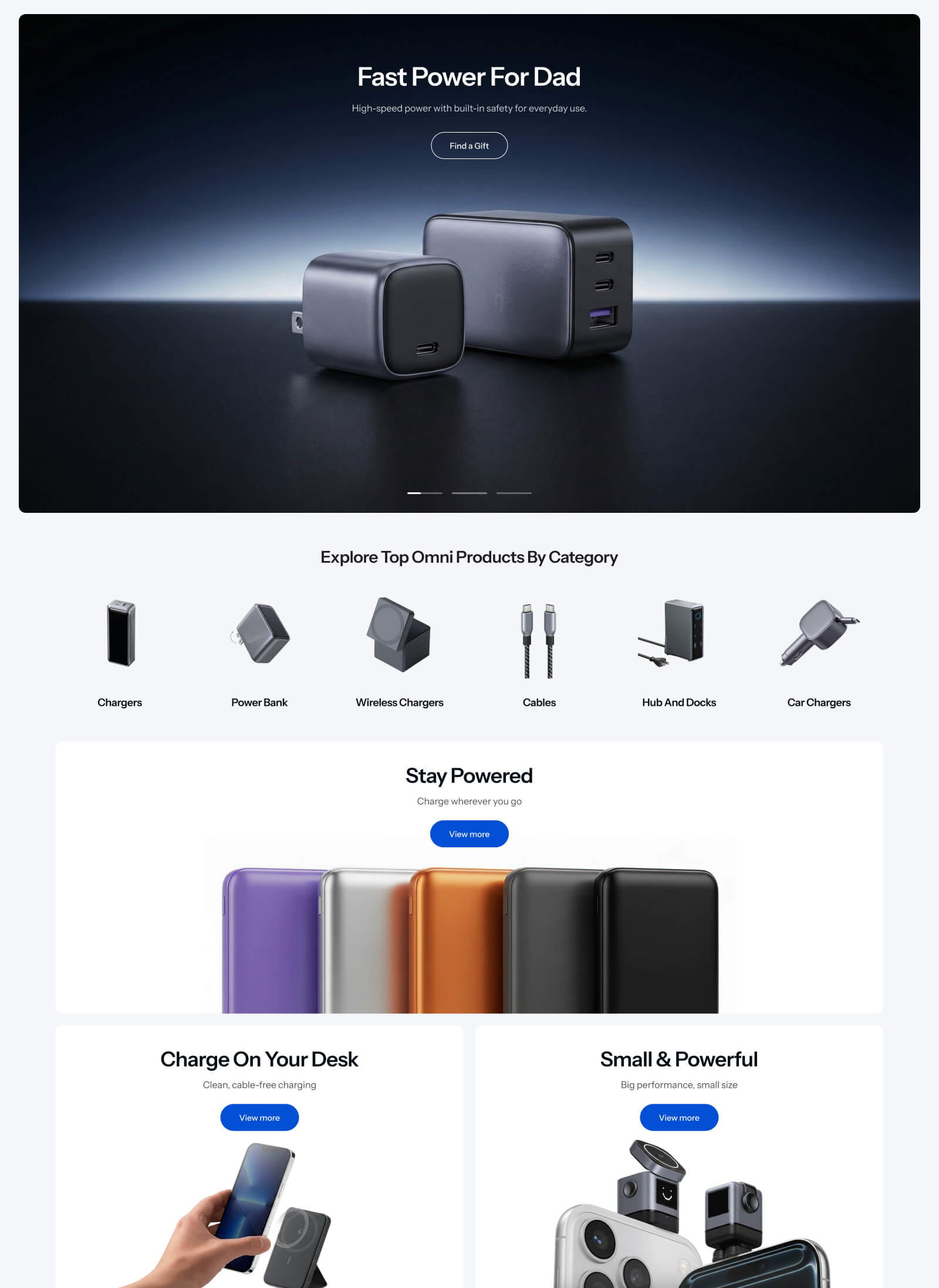 Homepage - Electronics - Father's Day