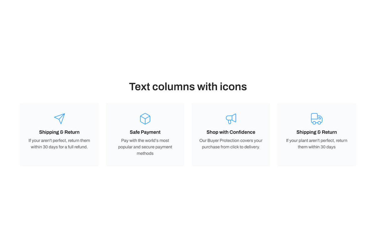 Text with icon 5