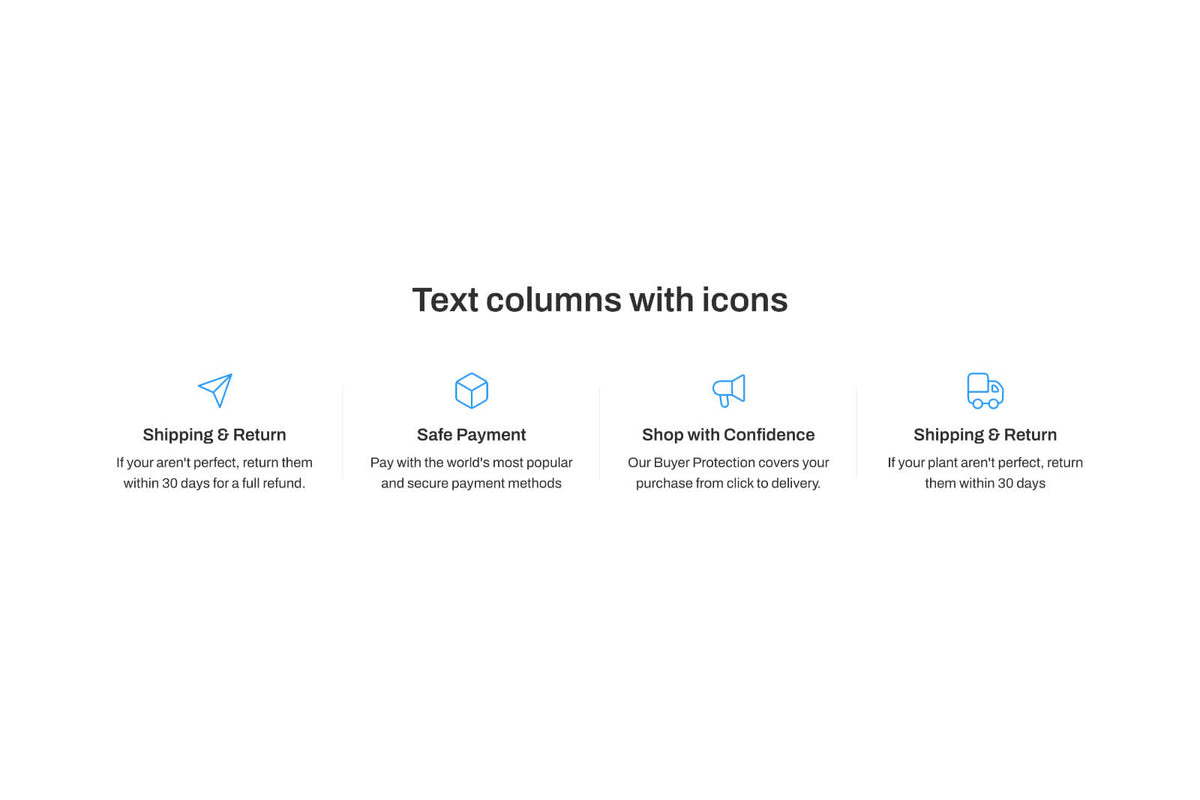 Text with icon 1