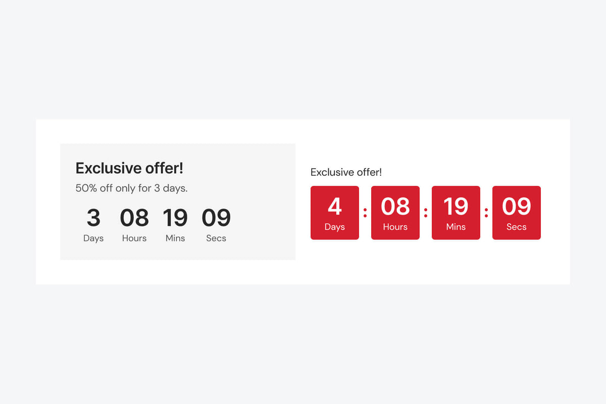 Countdown Timer Block