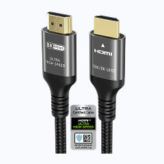 10K 8K 4K HDMI Cable 48Gbps 6.6 FT