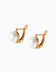 Gold Triangle Earrings