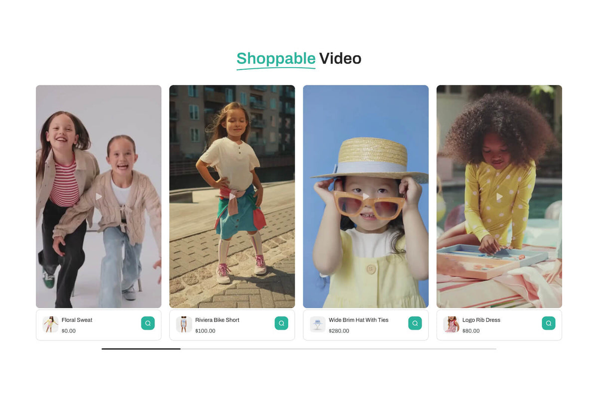 Shoppable Video 1