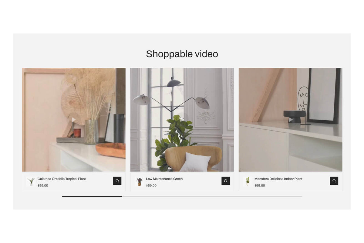 Shoppable Video 3